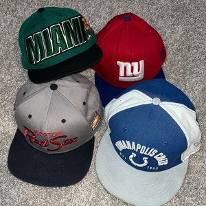 Bundle of Four Flat brims.